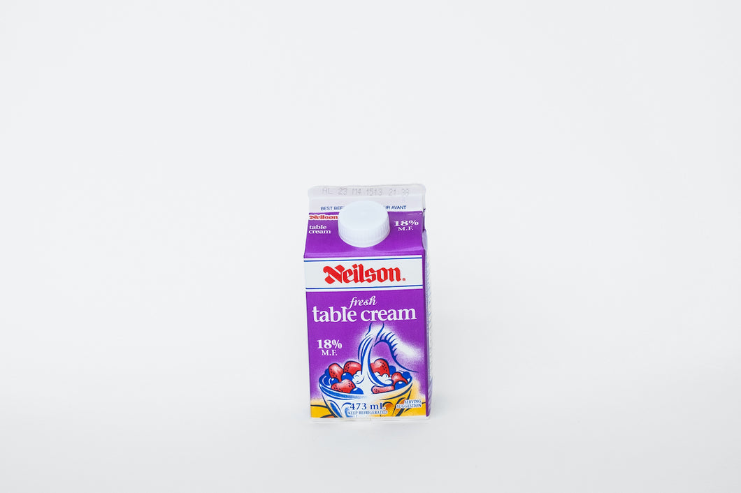 18% Table Cream (473ml)