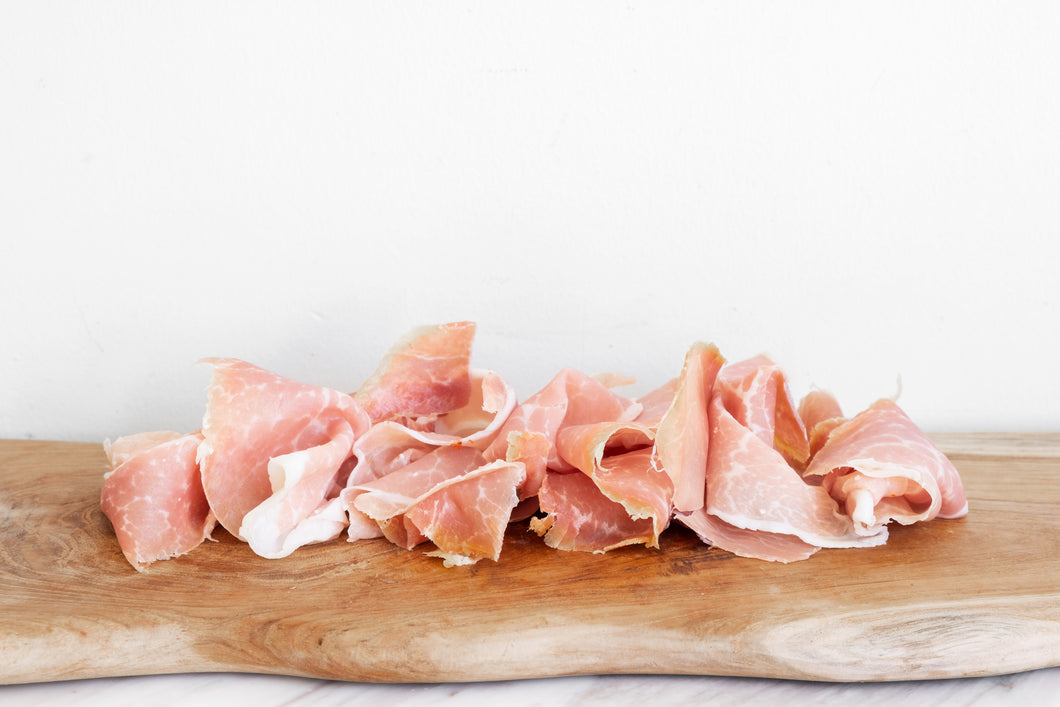 Prosciutto from Friuli - Italian, deli sliced (per 100g)