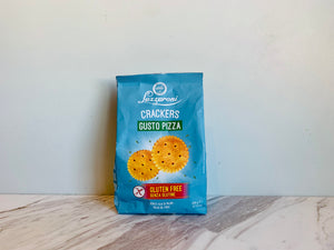Lazzaroni Pizza flavor Gluten Free Crackers