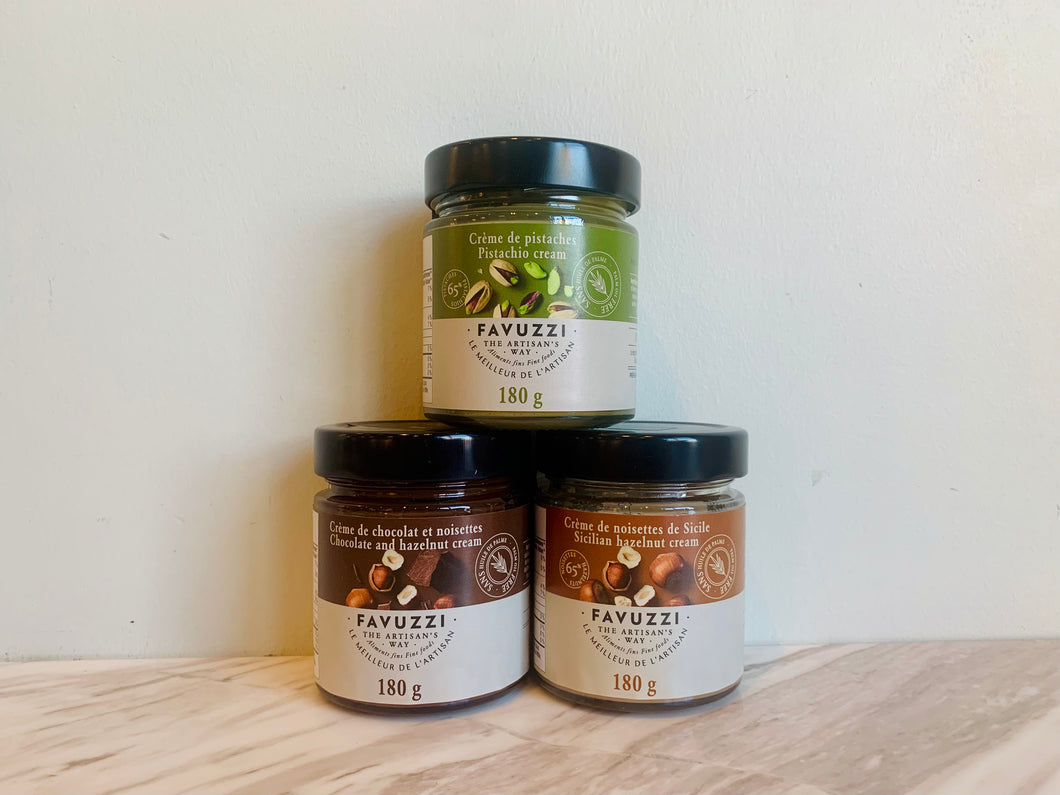Favuzzi Artisan Cream Spread 180g Assorted