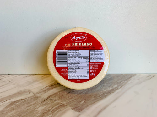 Baby Friulano Cheese Wheel (500g)