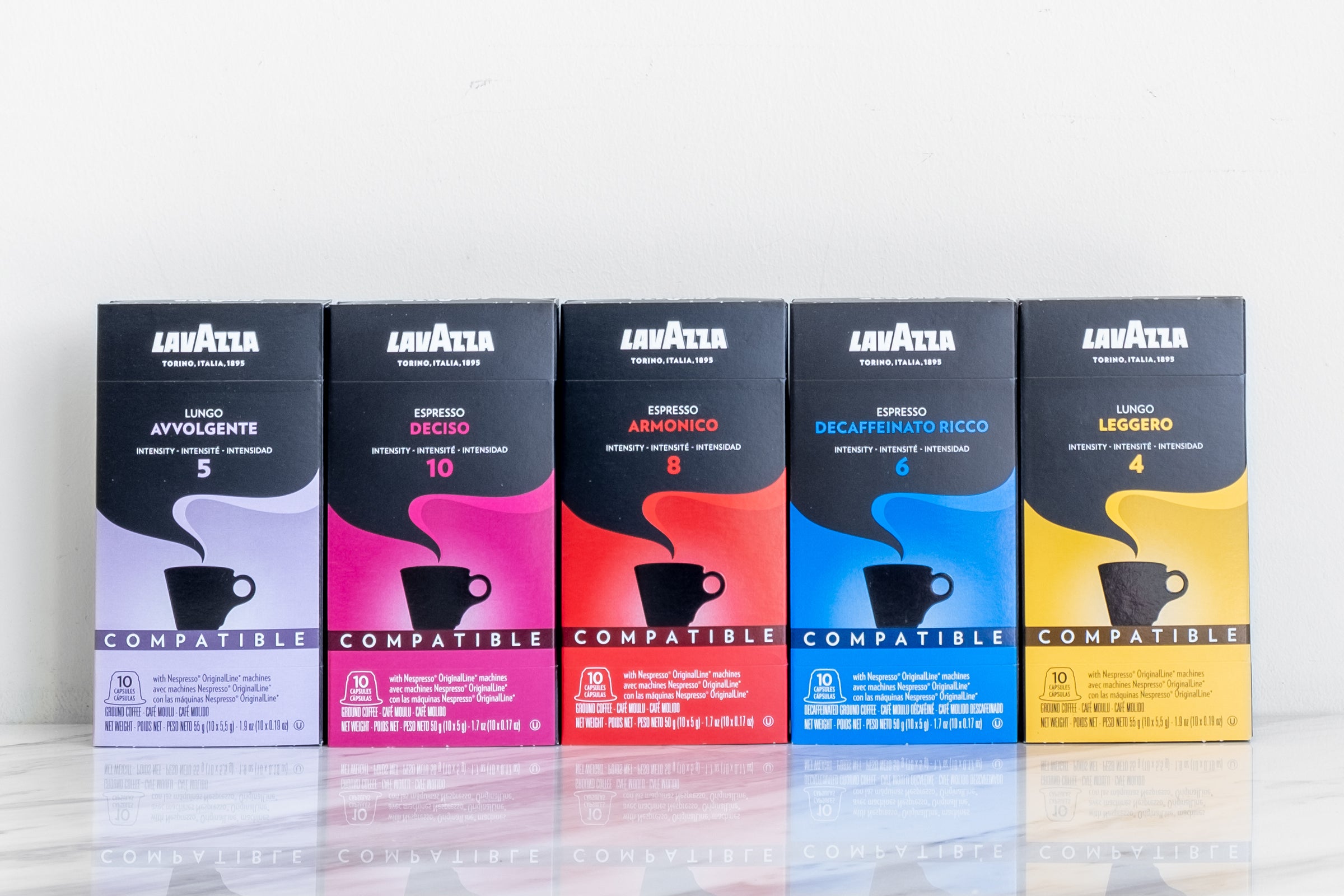 Lavazza Nespresso® ARMONICO Compatibles Coffee Pods, Pack of 10