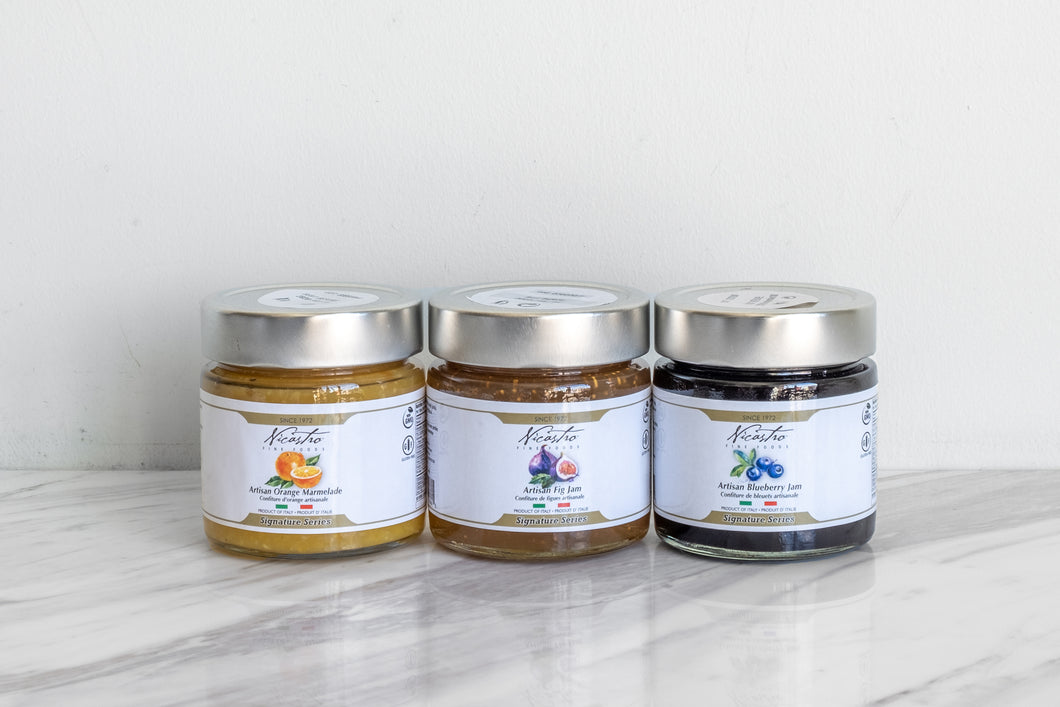 Nicastro Artisanal Jams from Italy, 212 ml
