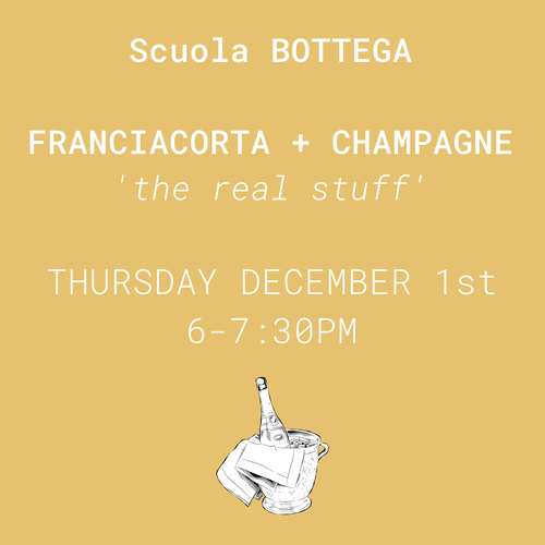 Franciacorta + Champagne 