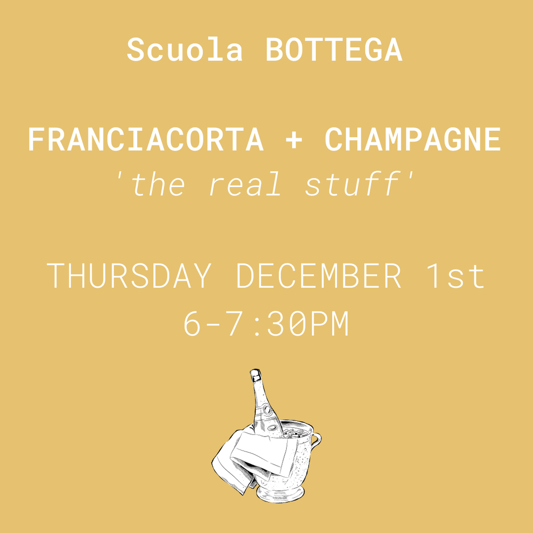 Franciacorta + Champagne 