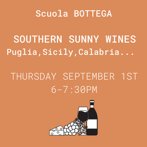 SOUTHERN SUNNY WINES - Thursday September 1st