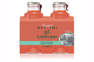 Cipriani Virgin Bellini Mix (4 x 180 ml)